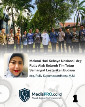Maknai Hari Kebaya Nasional, drg. Rully Ajak Seluruh Tim Tetap Semangat Lestarikan Budaya