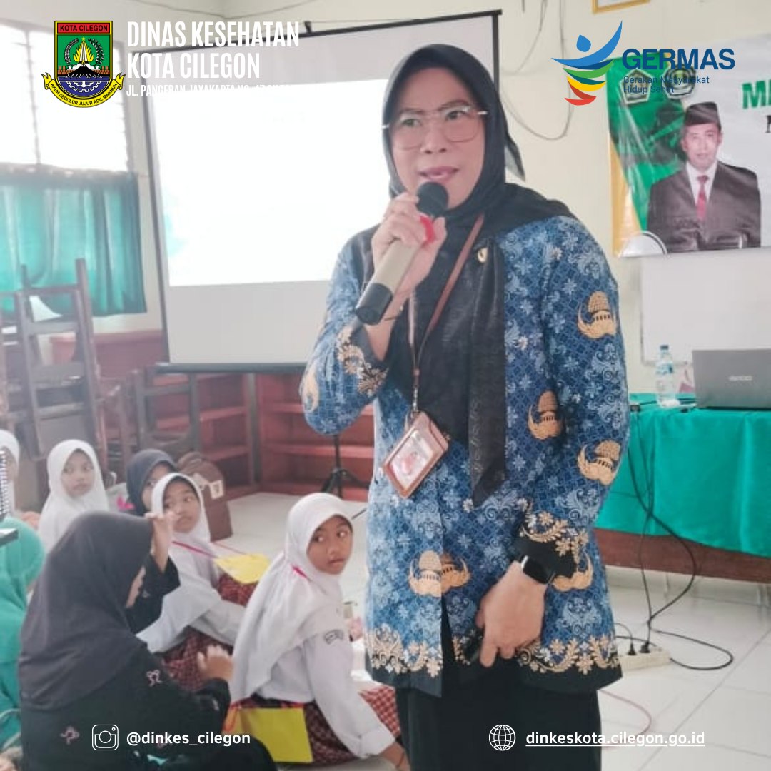 Dinas Kesehatan Cilegon Gelar Edukasi PHBS dan GERMAS di MTsN 1 Cilegon