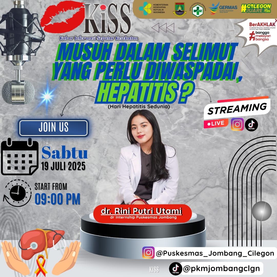 Hepatitis, “Musuh Dalam Selimut” — Dinkes Cilegon Ajak Masyarakat Waspada Lewat Live Streaming KISS