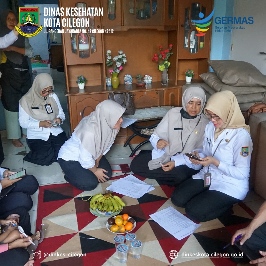 Dinkes Cilegon Lakukan Monitoring PMT Lokal di Kota Bumi, Ingatkan Pentingnya Kolaborasi dan Kualitas Gizi