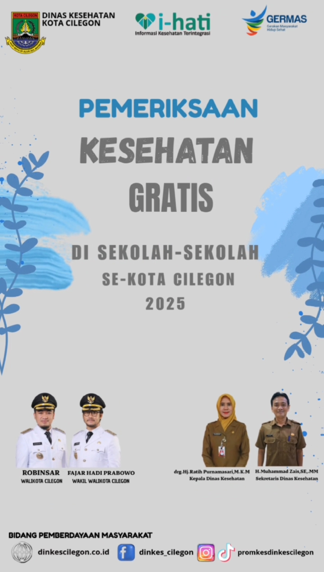 Pemeriksaan Kesehatan Gratis, Cegah Masalah Kesehatan Sejak Dini pada Anak Sekolah di Cilegon