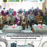 Warga Citangkil Kompak Ikut Donor Darah, Dukung Kesehatan Ibu dan Anak